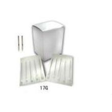 Agulha de perfuração G17 316L inox